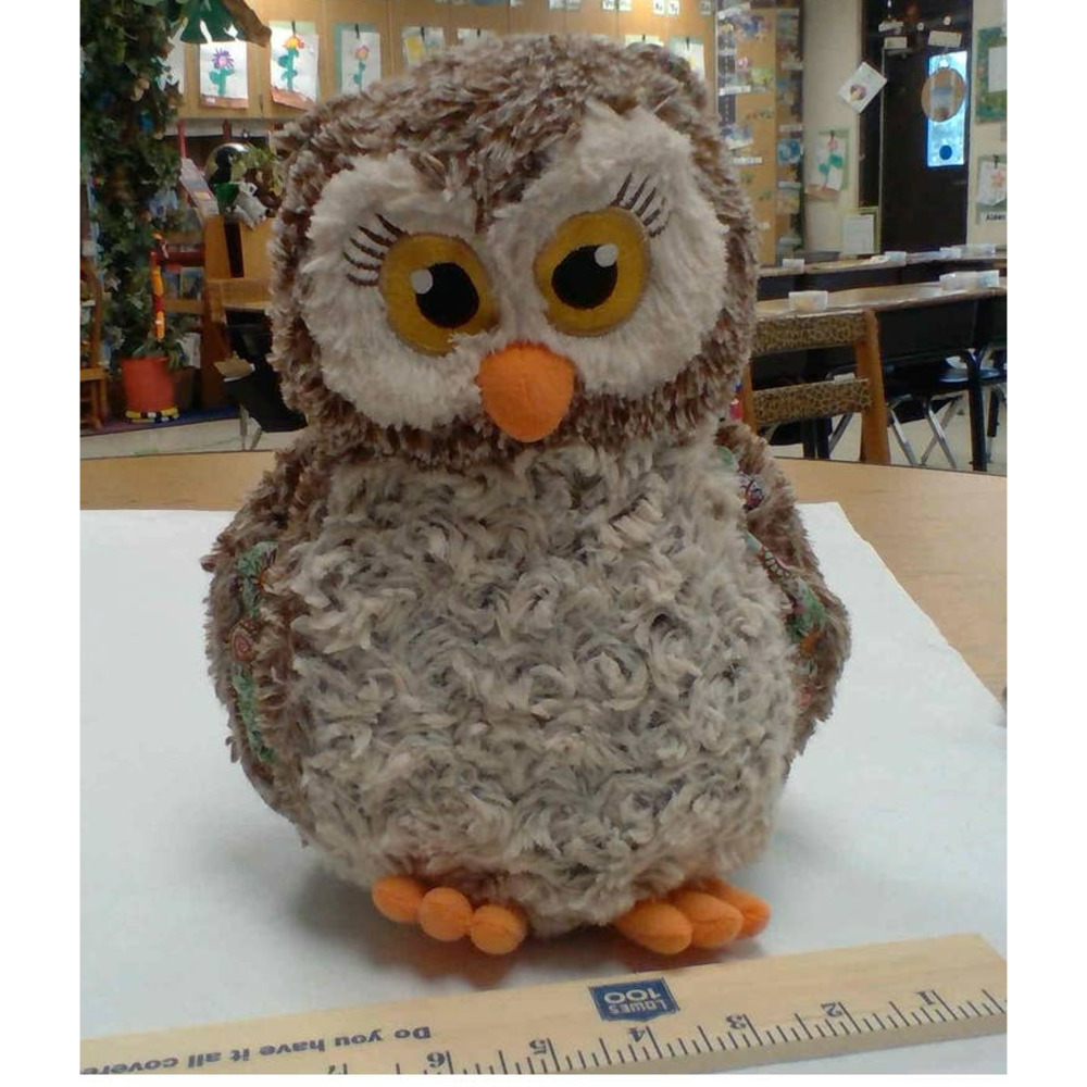 Girl Scout Brownie Baker plush stuffed owl